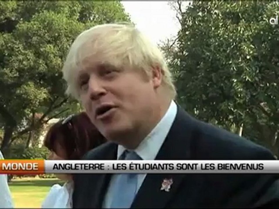 Angleterre: Les étudiants sont les bienvenus