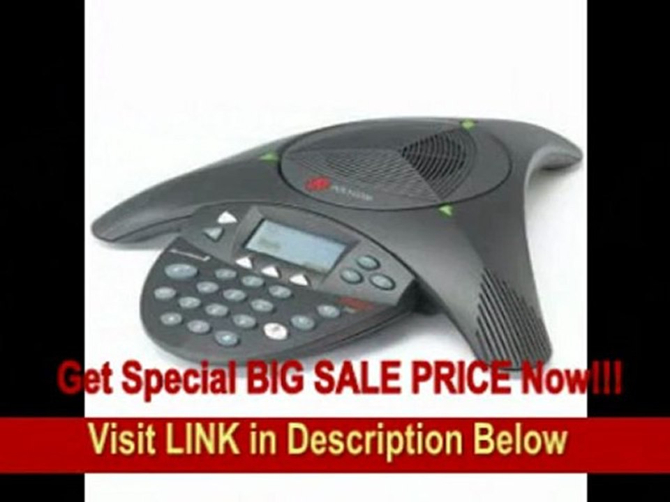 [BEST BUY] Polycom SoundStation2 Avaya 2490 Conference Phone Expandable