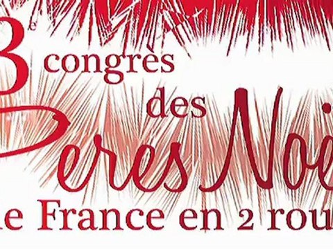 AGDE – 2012 - 3ème congrès des Pères Noël de France en 2 roues