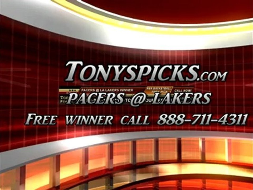 Indiana Pacers versus LA Lakers Pick NBA Pro Basketball 11-27-2012