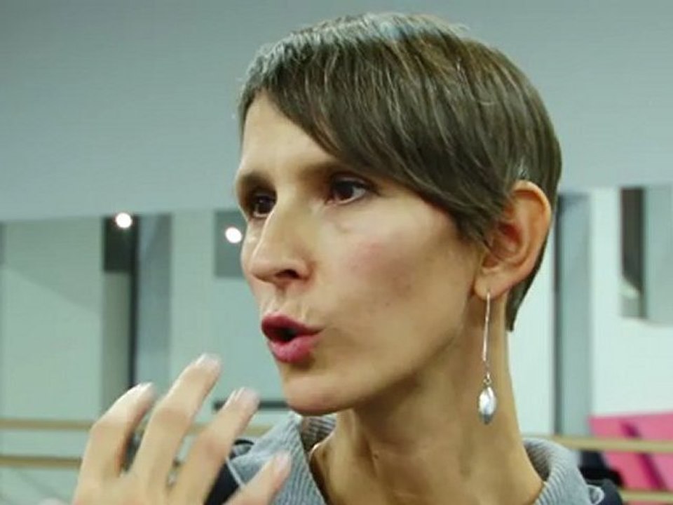 En répétition avec les danseurs de « Royaume Uni »