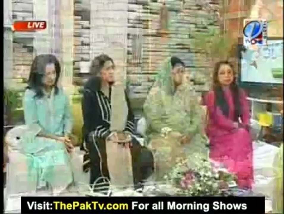 Muskurati Morning With Faisal Quresh By TV ONE - 27th November 2012 - Part 6