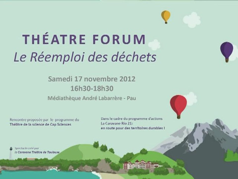 Présentation : "Le réemploi des déchets" // Samedi 17 novembre 2012