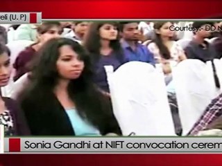 Sonia Gandhi at NIFT Raebareli: You can give Indian fashion a unique identity and style
