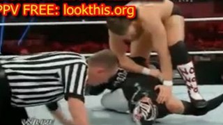 WWE Raw 11_26_12 Part 6_9 - Rey Mysterio VS Daniel Brian