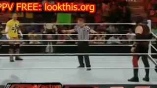 WWE Raw 11_26_12 Part 9_9 - CM Punk VS Kane