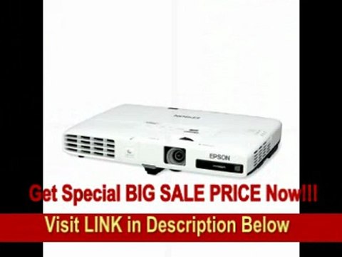 [SPECIAL DISCOUNT] Epson PowerLite 1775W Widescreen Business Projector (WXGA Resolution 1280x800) (V11H363020)