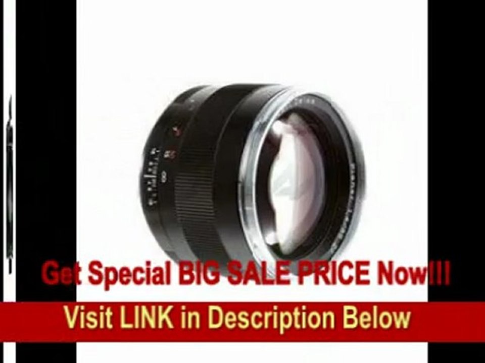 [FOR SALE] Zeiss 85mm f/1.4 Planar T* ZE Series Lens for Canon EOS Cameras