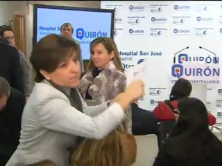 Evolución "muy favorable" del rey