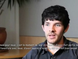 Colin Morgan on the end of Merlin VOST