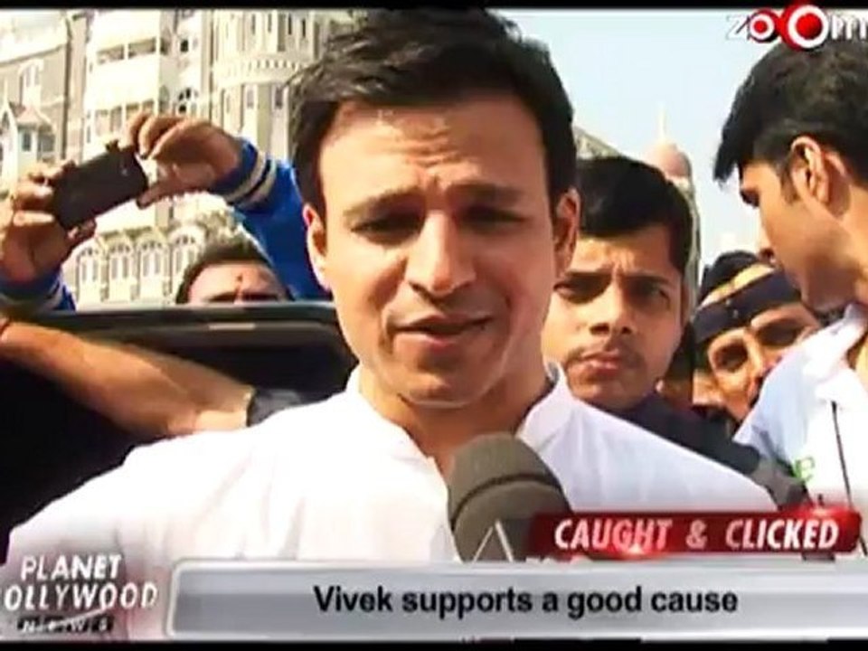 Vivek Oberoi supports a good cause