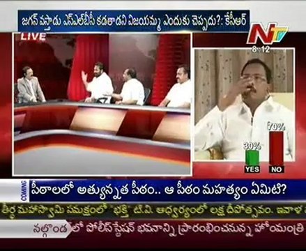 KSR Live Show with - M Narsimhulu-K Sridhar Reddy-A Chandrasekhar-Mr Bhanu prasad-04