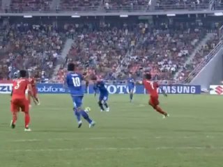 Gol de Teerasil Dangda 1-0 (Tailandia vs Myanmar) @Cirsa_es