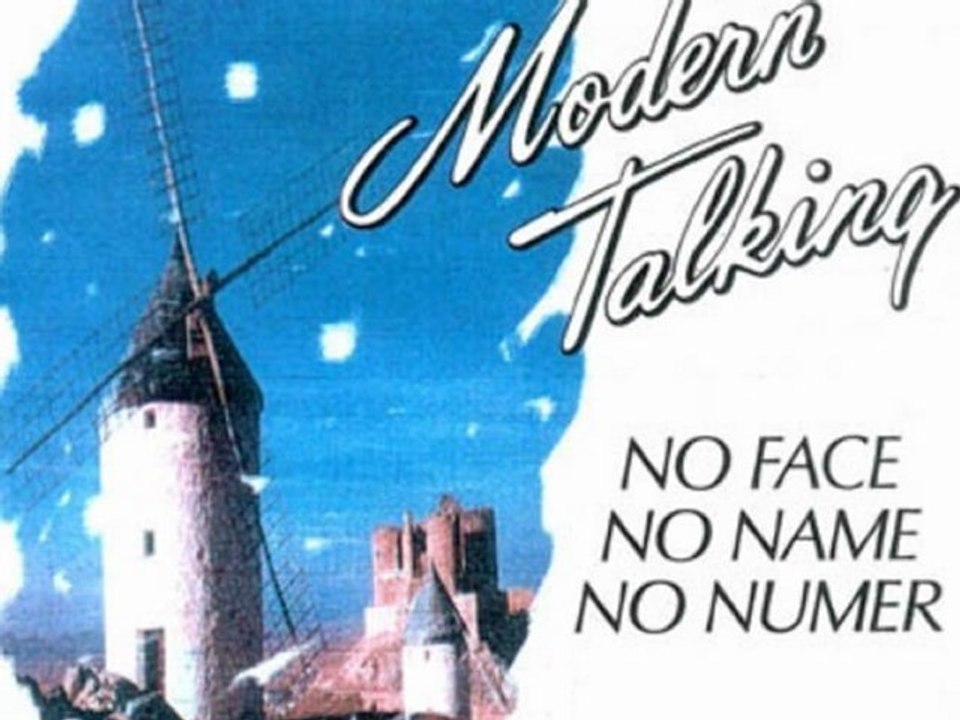Modern Talking No Face No Name No Number Par Fernand