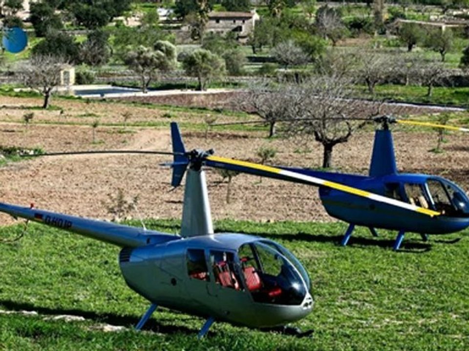 Mallorca - Flug mit Heli über die Insel
