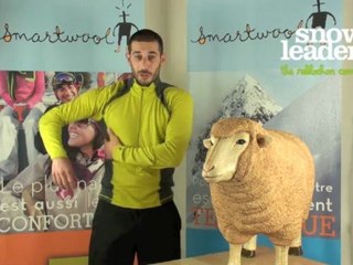 Snowleader présente le sous vêtement Lightweight Zip Deep de Smartwool