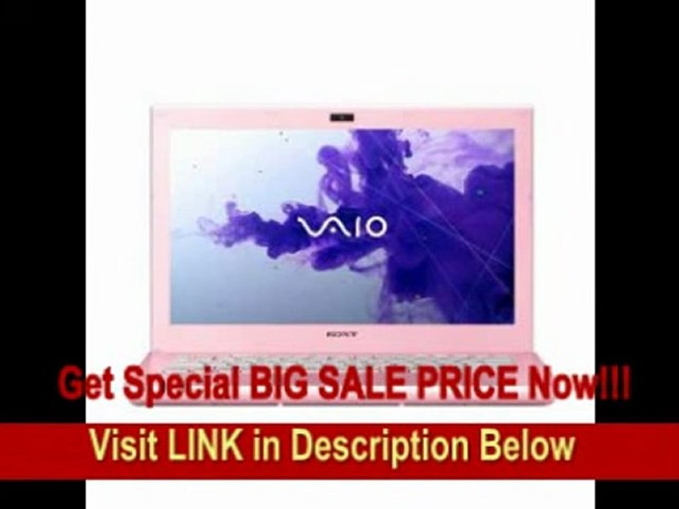 [SPECIAL DISCOUNT] Sony IT VAIO S Series SVS13112FXP 13.3-Inch Laptop ( Pink )