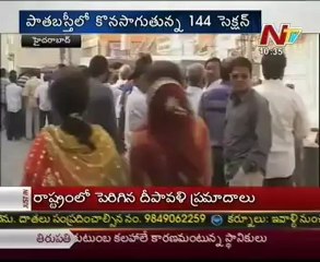 144 section continues in old city, hyderabad