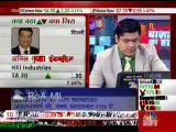 KEI CMD Anil Gupta in CNBC Awaaz , Bazaar ka Haal