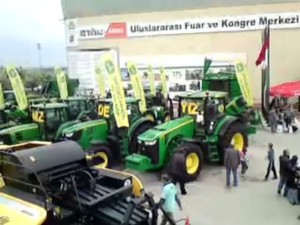 New Holland Biçerdöverin Üzerinden Adana Tarım Fuarı [2012]...!!!