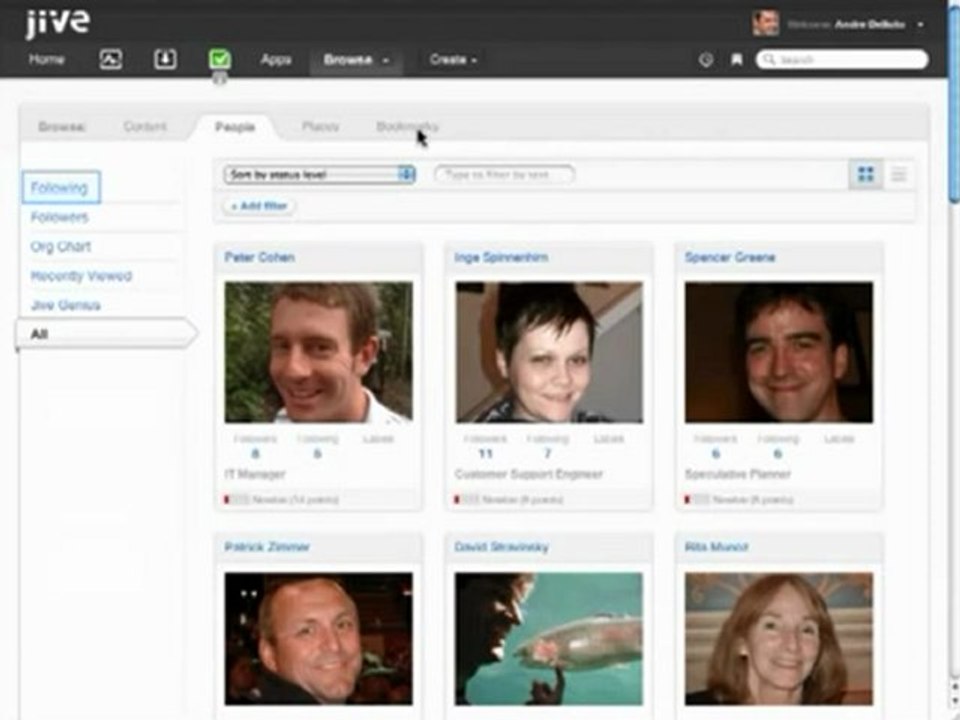Connecting to People in Your Jive 5 Community