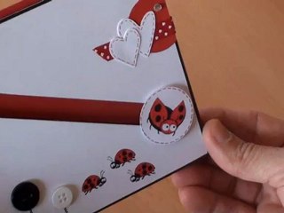 Vidéo Spinner card / Tuto sur mon blog