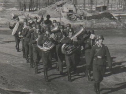 Veronika Marschlied Heidemarie, wenn wir am Rhein marschieren Musikkorps der Luftwaffe Arno Kühn