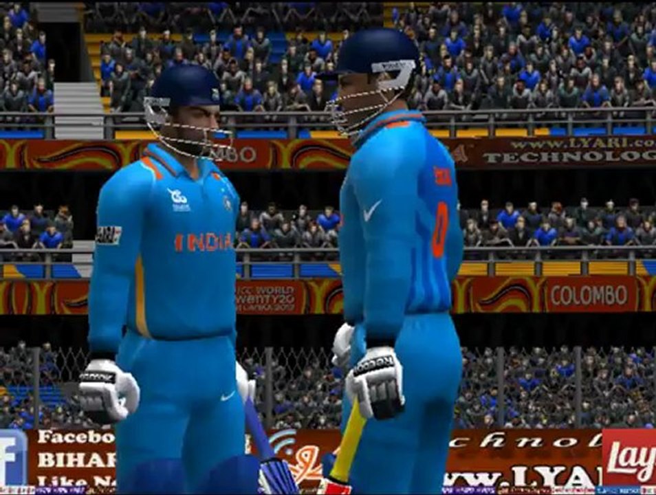 ICC World Twenty20 Sri Lanka 2012 Pakistan vs India Match in PC Game
