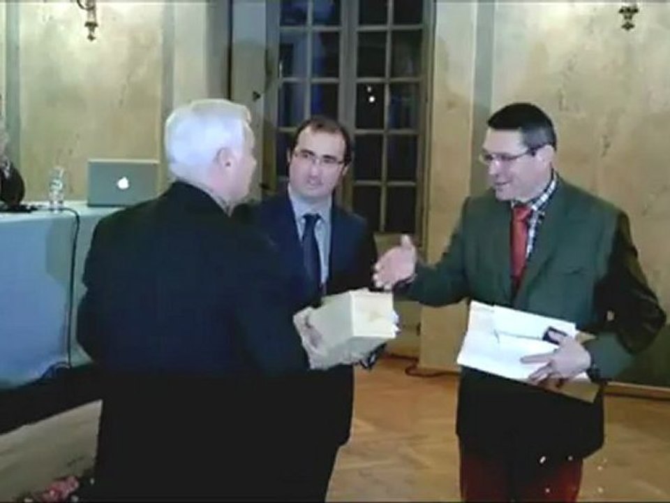 Remise du prix 2012 de l'Académie des sciences, arts et belles-lettres de Dijon