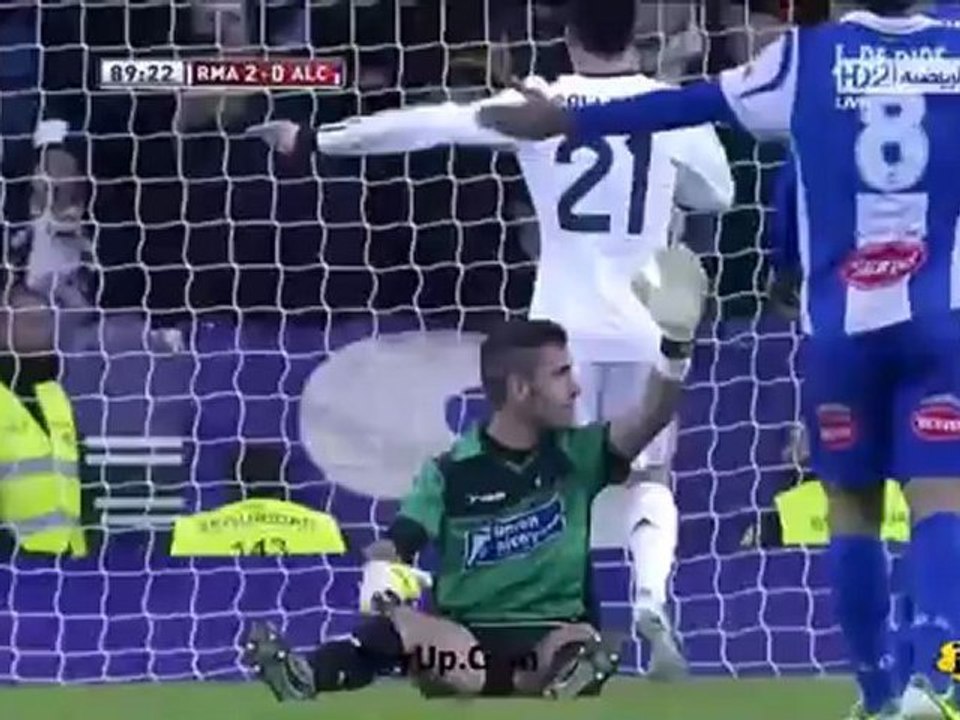 اهداف مباراة ريال مدريد و ديبورتيفو ألكويانو 27/11/2012 فى كأس اسبانيا
