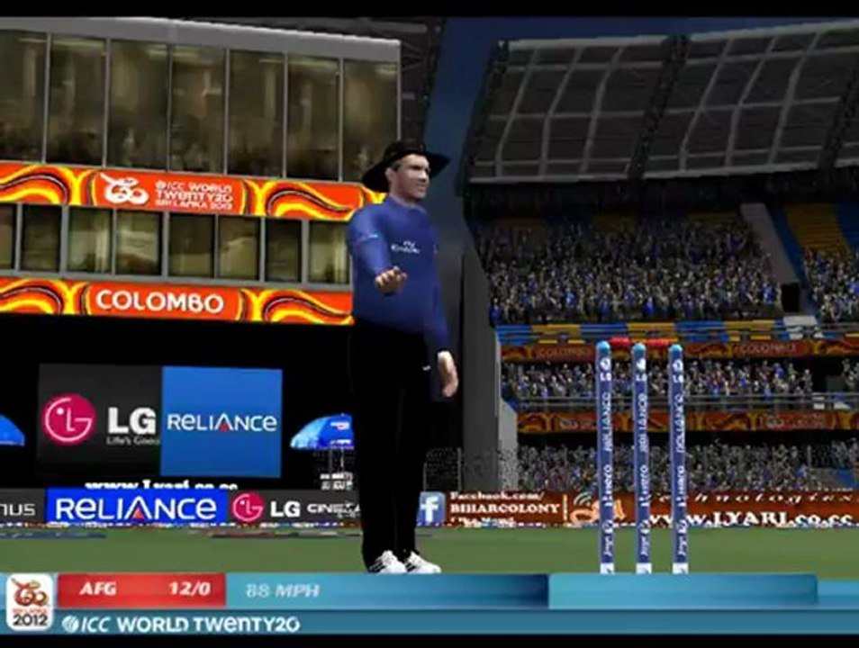 ICC World Twenty20 Sri Lanka 2012 Pakistan vs Afganistan Match in Cricket Game