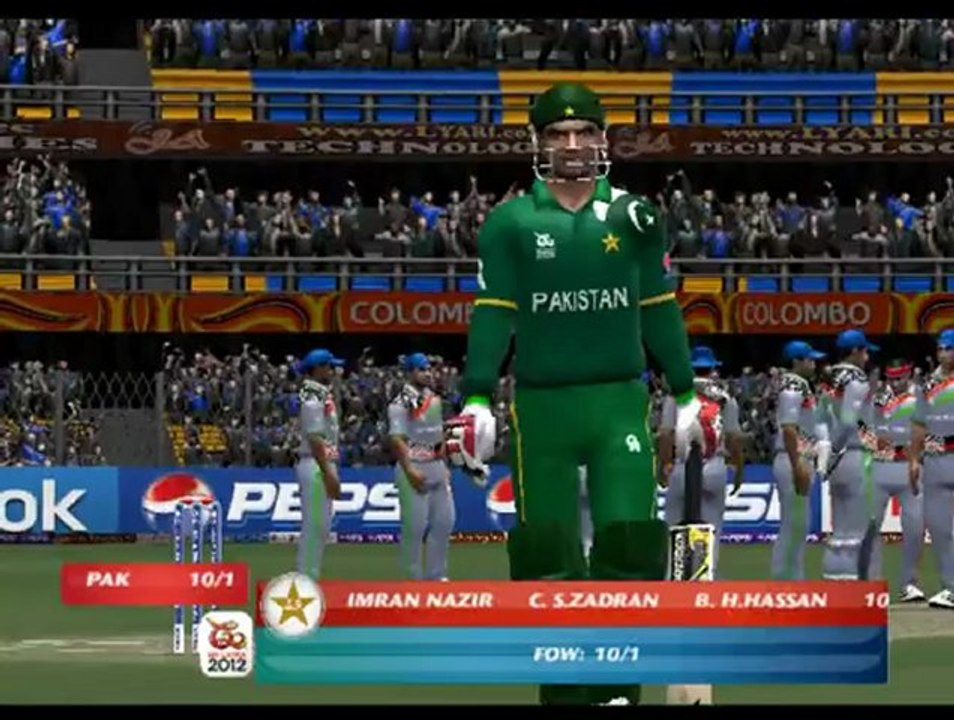 ICC World Twenty20 Sri Lanka 2012 Pak vs Afg PC Game