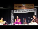 SRI VENKATESWARASWAMY TEMPLE: ACD MUSIC FESTIVAL: NAMRATA RAJAGOPAL 