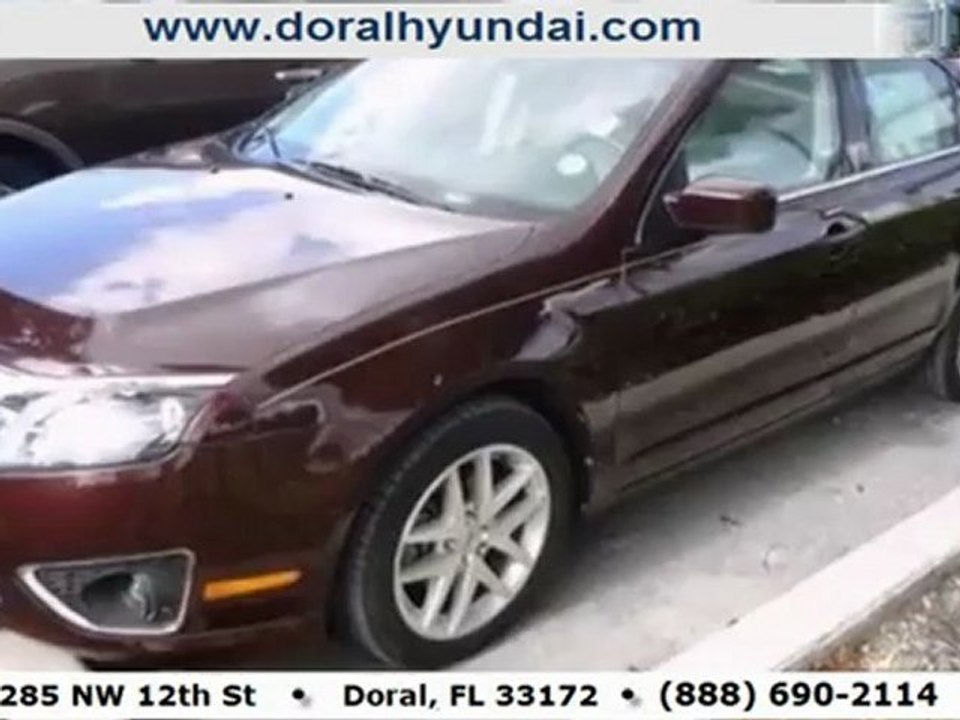 Miami FL used 2011 Ford Fusion SEL @ Doral Hyundai - PDH060