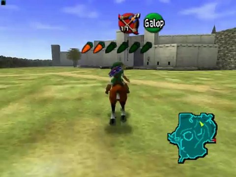Let's play - The Legende of Zelda ocarina of time - Le temple de la foret partie 2