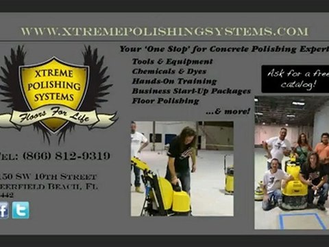 Epoxy Removal with Concrete Grinding and Polishing Machine