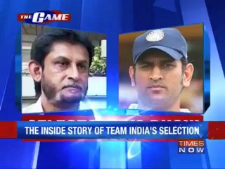 Dhoni overrules selectors