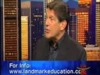 Landmark Forum Leader David Cunningham interviewed on Filipino Television