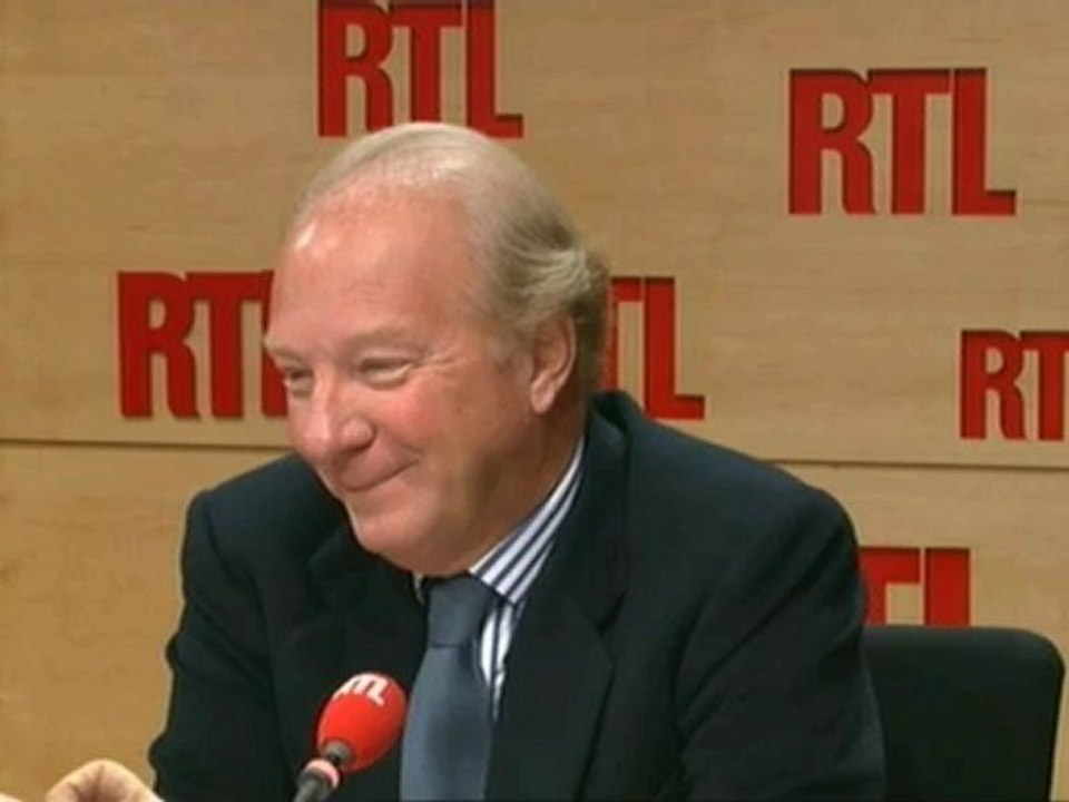 Brice Hortefeux sur RTL : "Nicolas Sarkozy atterré par le spectacle de divisions et de désordre à l'UMP"