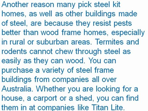 Why Steel Homes are Popular