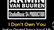 Armin Van Buuren - I Don't Own You (Serkan Demirel Trance Vocal Mix)