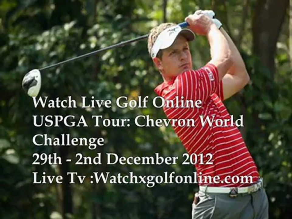 USPGA Tour Golf Chevron World Challenge 2012 Online