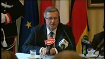Napolitano - Conferennza stampa incontro con i Presidenti Komorowski e Gauck (22.11.12)