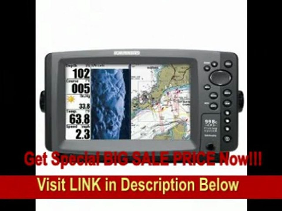[FOR SALE] Humminbird 998c SI Combo 8-Inch Waterproof Marine GPS and Chartplotter with Sounder