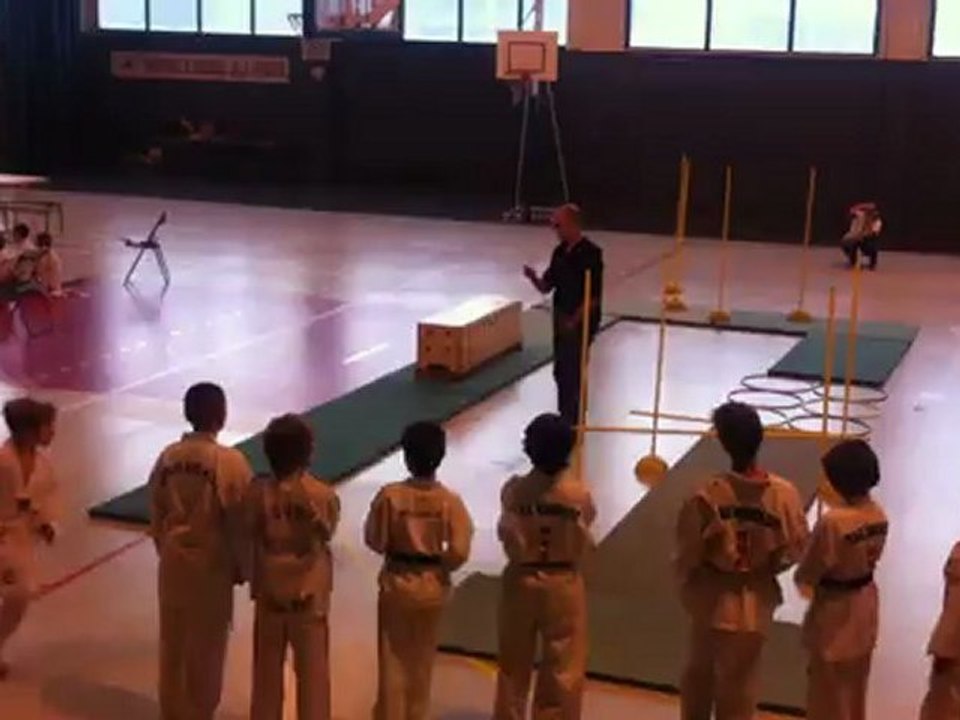 compétion enfants taekwondo