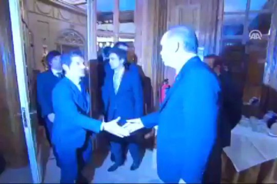 Başbakan,Arda ve Emre'yi kabul etti