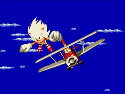 Final Boss + Ending : Sonic the Hedgehog 2 (AVEC CHAOS EMERALDS)
