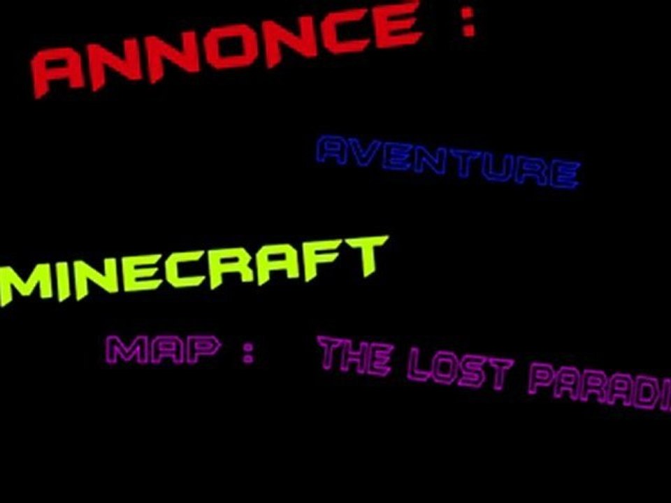 [Annonce]Aventure Minecraft [FR]