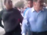 ضرب السيد البدوى بالقفا فى ميدان التحرير
