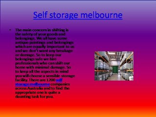 Various reasons to hire a storage professional
